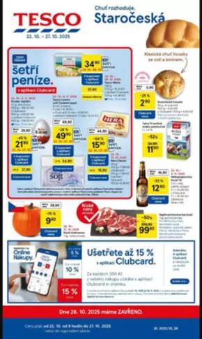 Tesco katalog v Rosice | Nové nabídky k objevování | 2025-10-22T00:00:00.000Z - 2025-10-28T00:00:00.000Z
