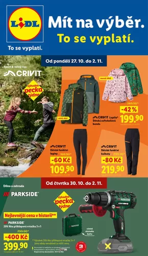Lidl katalog v Benešov | Speciální nabídky pro vás | 2025-10-23T00:00:00.000Z - 2025-11-02T00:00:00.000Z