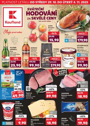 Kaufland katalog v Jihlava | Kaufland leták | 2025-10-29T00:00:00.000Z - 2025-11-04T00:00:00.000Z