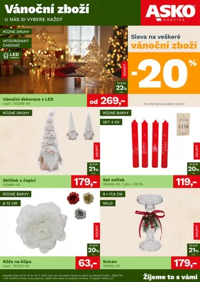 Asko katalog v Brno | ASKO NÁBYTEK - Vánoční leták | 2025-10-30T00:00:00.000Z - 2025-11-19T00:00:00.000Z