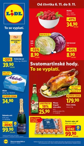 Lidl katalog | Top nabídky a slevy | 2025-10-30T00:00:00.000Z - 2025-11-09T00:00:00.000Z