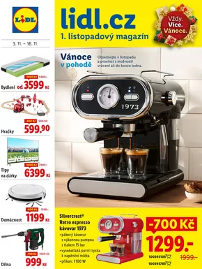Lidl katalog v Otrokovice | lidl.cz 1. listopadový magazín | 2025-10-30T00:00:00.000Z - 2025-11-16T00:00:00.000Z