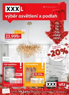 XXXLutz katalog | XXXL výběr osvětlení a podlah | 2025-10-27T00:00:00.000Z - 2025-11-23T00:00:00.000Z