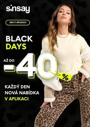 Sinsay katalog v Příbram | Black Days! | 2025-10-31T00:00:00.000Z - 2025-12-01T00:00:00.000Z