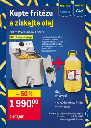 Makro katalog v Jaroměř | Kupte fritézu a získejte olej | 2025-11-01T00:00:00.000Z - 2025-12-02T00:00:00.000Z