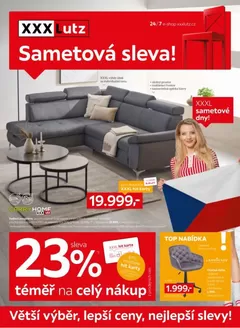 XXXLutz katalog v Liberec | Sleva 23 % na téměř celý nákup | 2025-11-03T00:00:00.000Z - 2025-11-16T00:00:00.000Z