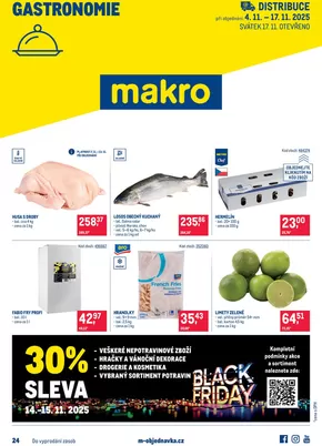 Makro katalog v Svitavy | Gastronomie distribuce | 2025-11-04T00:00:00.000Z - 2025-11-17T00:00:00.000Z