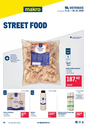 Makro katalog v Svitavy | Street Food distribuce | 2025-11-04T00:00:00.000Z - 2025-12-30T00:00:00.000Z