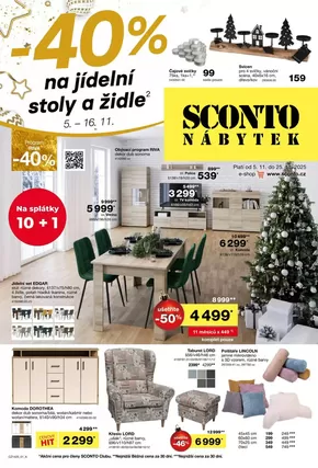 Sconto katalog v Kuřim | AKTUÁLNÍ LETÁK SCONTO | 2025-11-05T00:00:00.000Z - 2025-11-25T00:00:00.000Z