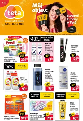 Teta katalog v Česká Třebová | Teta leták č. 23 | 2025-11-06T00:00:00.000Z - 2025-11-18T00:00:00.000Z