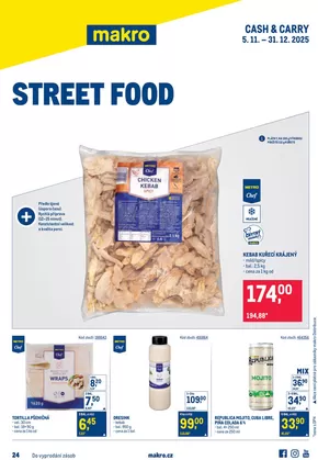 Makro katalog v Plzeň | Street Food | 2025-11-05T00:00:00.000Z - 2025-12-31T00:00:00.000Z
