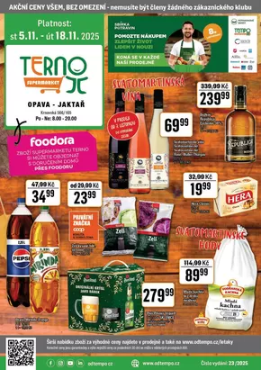 TEMPO katalog v Plzeň | Leták TERNO 5.11. - 18.11.2025 | 2025-11-05T00:00:00.000Z - 2025-11-18T00:00:00.000Z