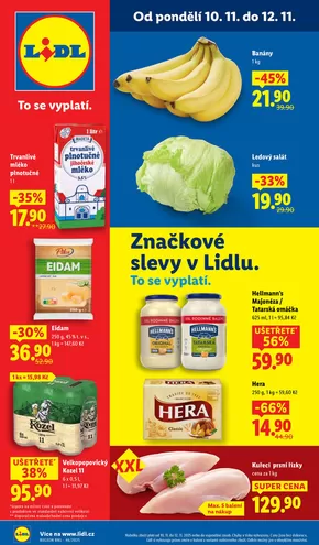 Lidl katalog v Ústí nad Labem | Akční leták OD PONDĚLÍ | 2025-11-06T00:00:00.000Z - 2025-11-16T00:00:00.000Z