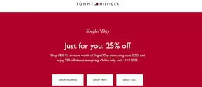 Tommy Hilfiger katalog v Bruntál | Singles' Day | 2025-11-07T00:00:00.000Z - 2025-11-11T00:00:00.000Z