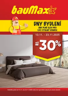 Baumax katalog | Aktuální leták Baumax | 2025-11-13T00:00:00.000Z - 2025-11-23T00:00:00.000Z