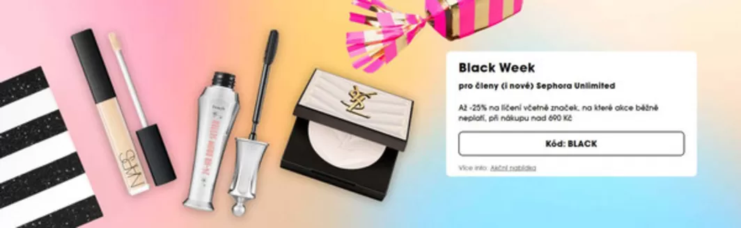 Sephora katalog v Ústí nad Labem | Black Week! | 2025-11-17T00:00:00.000Z - 2025-11-25T00:00:00.000Z