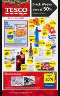 Tesco katalog v Třeboň | Top nabídky pro všechny zákazníky | 2025-11-19T00:00:00.000Z - 2025-11-25T00:00:00.000Z