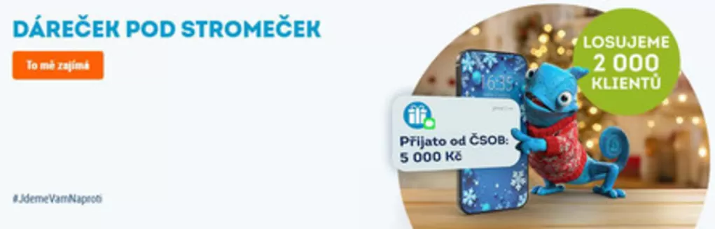Čsob katalog | Vánoční losovačka | 2025-11-18T00:00:00.000Z - 2025-12-01T00:00:00.000Z