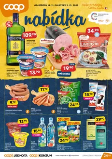 Coop katalog v Brno | Slevy a akce | 2025-11-19T00:00:00.000Z - 2025-12-02T00:00:00.000Z