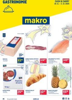 Makro katalog v Brno | Gastronomie | 2025-11-19T00:00:00.000Z - 2025-12-02T00:00:00.000Z