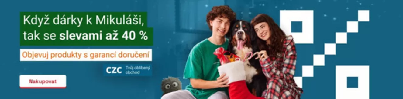 CZC katalog v Brandýs nad Labem-Stará Boleslav | Když dárky k Mikuláši, tak se slevami až 40% | 2025-12-02T00:00:00.000Z - 2025-12-15T00:00:00.000Z