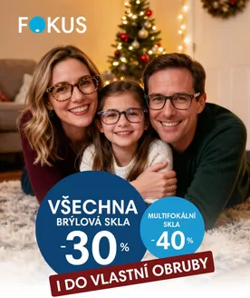 Fokus optik katalog | Sleva na všechna brýlová skla | 2025-12-03T00:00:00.000Z - 2025-12-31T00:00:00.000Z