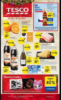 Tesco katalog v Liberec | Exkluzivní nabídky a výhodné nabídky | 2025-12-10T00:00:00.000Z - 2025-12-16T00:00:00.000Z