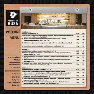 Potrefená Husa katalog v Ostrava | Polední menu | 2025-12-09T00:00:00.000Z - 2025-12-12T00:00:00.000Z