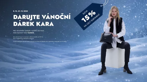 Kara katalog v Brno | DARUJTE VÁNOČNÍ DAREK KARA | 2025-12-09T00:00:00.000Z - 2025-12-31T00:00:00.000Z