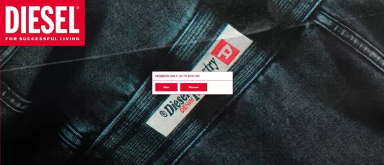 Diesel katalog v Brno | MEMBERS ONLY UP TO 50% OFF | 2025-12-12T00:00:00.000Z - 2025-12-25T00:00:00.000Z