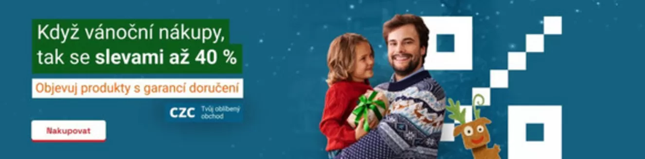 CZC katalog v Šumperk | Když vánoční nákupy, tak se slevami až 40% | 2025-12-16T00:00:00.000Z - 2025-12-25T00:00:00.000Z