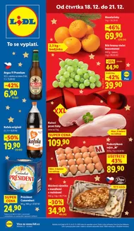 Lidl katalog v Most | Akční leták OD ČTVRTKA | 2025-12-11T00:00:00.000Z - 2025-12-21T00:00:00.000Z