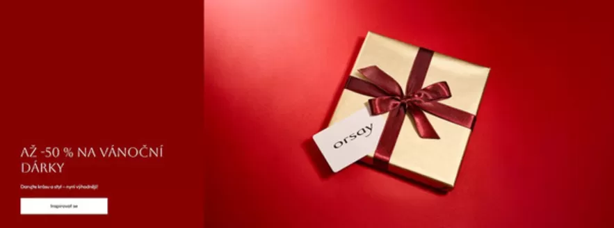Orsay katalog v Praha | AŽ -50% NA VÁNOČNÍ DÁRKY | 2025-12-17T00:00:00.000Z - 2025-12-25T00:00:00.000Z