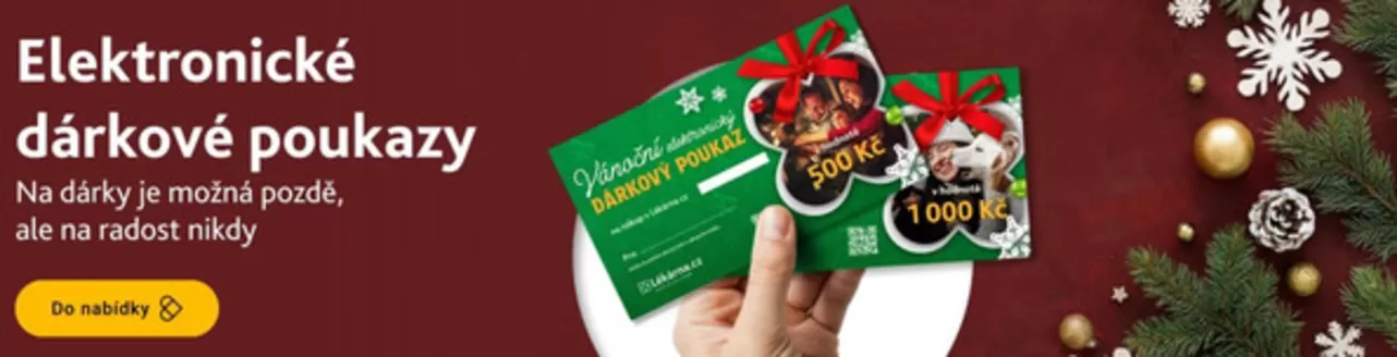 Lekarna katalog v Černošice | Lekarna leták | 2025-12-23T00:00:00.000Z - 2025-12-29T00:00:00.000Z