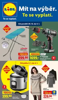 Lidl katalog v Plzeň | Slevy a akce | 2025-12-25T00:00:00.000Z - 2026-01-04T00:00:00.000Z