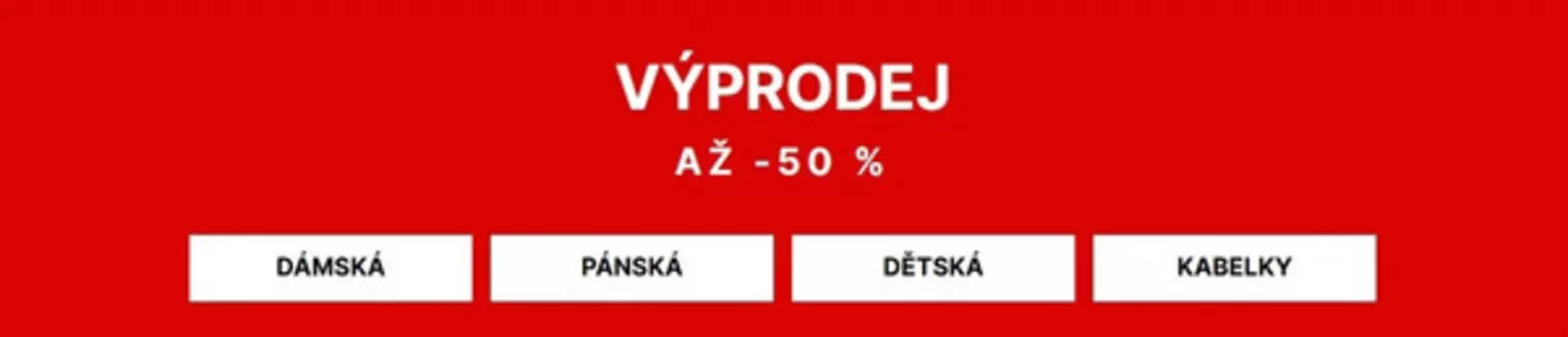 Humanic katalog | VÝPRODEJ AŽ -50 % | 2025-12-26T00:00:00.000Z - 2026-01-07T00:00:00.000Z
