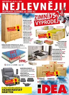 IDEA nábytek katalog v Brno | IDEA nábytek Aktuální leták | 2026-01-07T00:00:00.000Z - 2026-01-14T00:00:00.000Z
