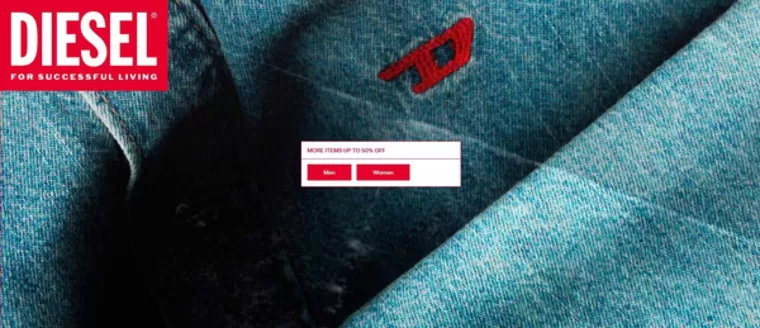 Diesel katalog v Cheb | MORE ITEMS UP TO 50% OFF | 2026-01-09T00:00:00.000Z - 2026-01-22T00:00:00.000Z