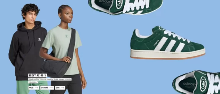 Adidas katalog v Ivančice | SLEVY AŽ 40 % | 2026-01-13T00:00:00.000Z - 2026-01-26T00:00:00.000Z