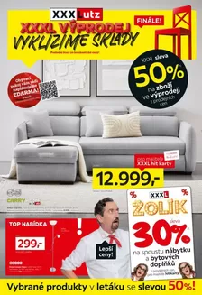XXXLutz katalog | Už jen chvíli XXXL výprodej končí | 2026-01-19T00:00:00.000Z - 2026-02-02T00:00:00.000Z