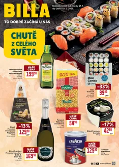 Billa katalog | Billa Katalog Chutě světa | 2026-01-21T00:00:00.000Z - 2026-02-10T00:00:00.000Z