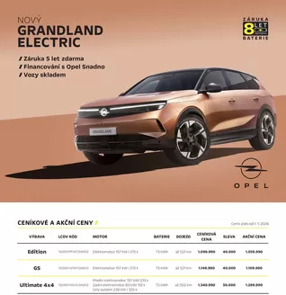 Opel katalog | OPEL NOVÝ GRANDLAND ELECTRIC | 2026-01-23T00:00:00.000Z - 2026-03-31T00:00:00.000Z