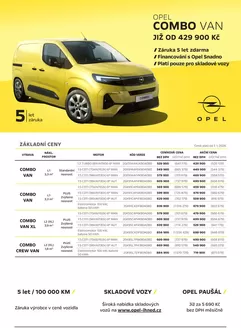 Opel katalog | OPEL COMBO VAN | 2026-01-23T00:00:00.000Z - 2026-03-31T00:00:00.000Z