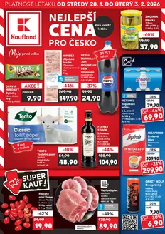 Kaufland katalog v Praha | Kaufland leták | 2026-01-28T00:00:00.000Z - 2026-02-03T00:00:00.000Z