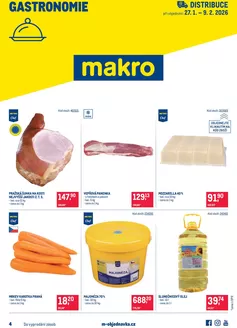 Makro katalog v Mladá Boleslav | Gastronomie distribuce | 2026-01-27T00:00:00.000Z - 2026-02-09T00:00:00.000Z