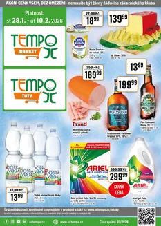 TEMPO katalog v Mladá Boleslav | Leták TUTY 28.1. - 10.2.2026 | 2026-01-28T00:00:00.000Z - 2026-02-10T00:00:00.000Z
