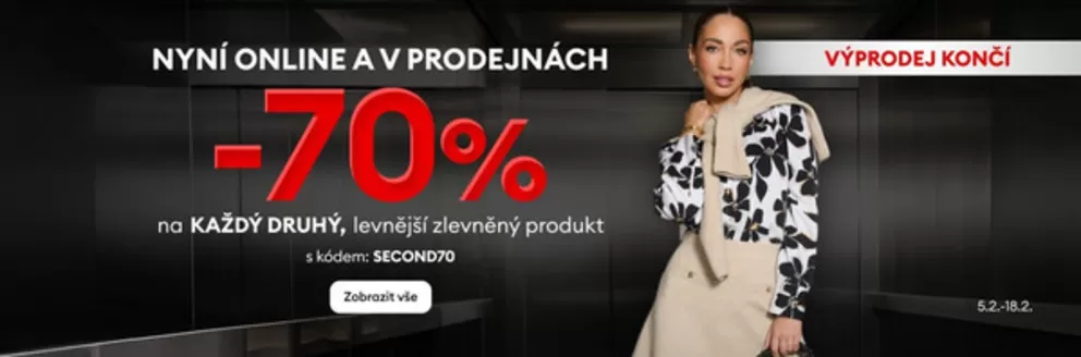 Sinsay katalog v Frýdek-Místek | NYNÍ ONLINE A V PRODEJNÁCH na KAŽDÝ -70% | 2026-02-05T00:00:00.000Z - 2026-02-18T00:00:00.000Z
