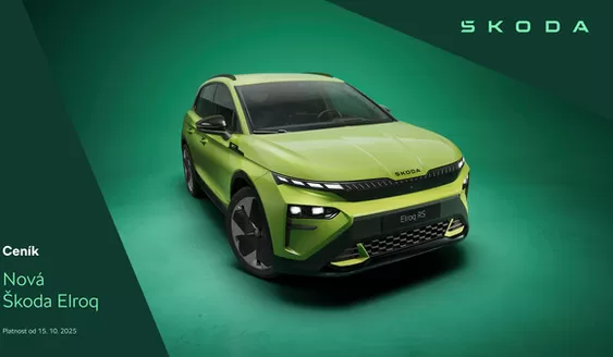 Škoda katalog v Ústí nad Labem | Ceník Elroq | 2026-02-05T00:00:00.000Z - 2026-07-31T00:00:00.000Z