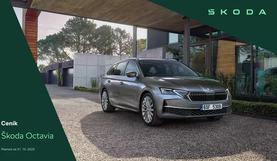 Škoda katalog v Ústí nad Labem | Ceník Octavia | 2026-02-05T00:00:00.000Z - 2026-07-31T00:00:00.000Z