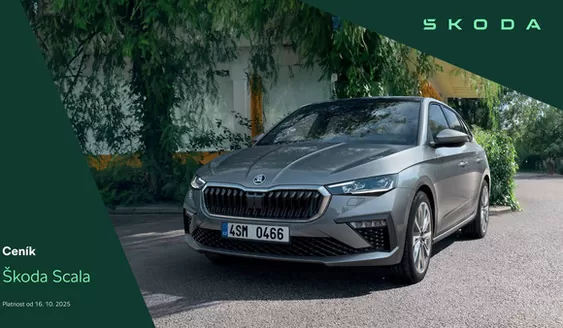 Škoda katalog v Ústí nad Labem | Ceník Scala | 2026-02-05T00:00:00.000Z - 2026-07-31T00:00:00.000Z